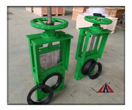 手動(dòng)對(duì)夾式礦漿刀閘閥