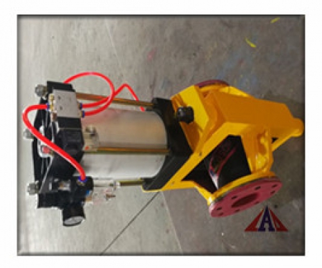 氣動裸式管夾閥-2