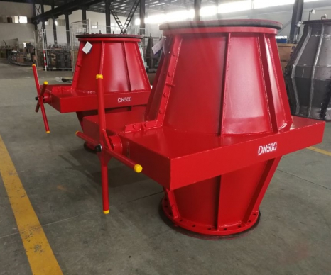 手動管夾閥（大口徑）